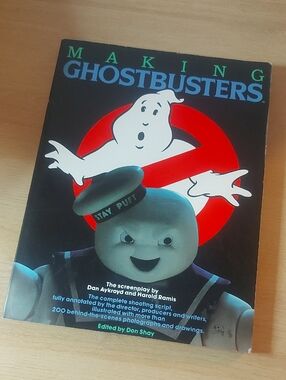 Vintage 1st Edition Making Ghostbusters: The Screenplay book by Don Shay